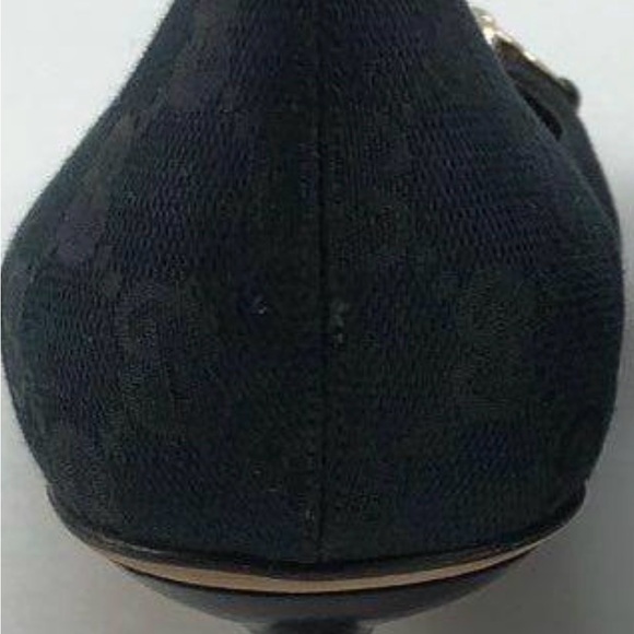 Gucci Black Kitten Heels with signature GG Sz 39 - Picture 6 of 12